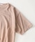 トップメランジ スリット Tシャツ