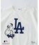 《追加》PEANUTS / ピーナッツ 別注 MLB ベースボール プリントTシャツ