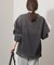 別注【LEVI’S】COLLARLESS XL TRUCKER BK：デニムジャケット