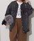 別注【LEVI’S】COLLARLESS XL TRUCKER BK：デニムジャケット