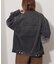 別注【LEVI’S】COLLARLESS XL TRUCKER BK：デニムジャケット