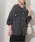別注【LEVI’S】COLLARLESS XL TRUCKER BK：デニムジャケット