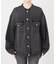 別注【LEVI’S】COLLARLESS XL TRUCKER BK：デニムジャケット