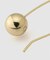 【Kenneth Jay Lane/ケネス ジェイ レーン】 gold drop wire earring