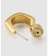 【Kenneth Jay Lane/ケネス ジェイ レーン】 gold hoop earring