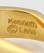 【Kenneth Jay Lane/ケネス ジェイ レーン】 gold hoop earring