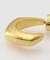 【Kenneth Jay Lane/ケネス ジェイ レーン】 gold hoop earring
