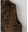 【ARCHIVE STANCE/アーカイブスタンス】 fake fur mini vest