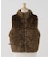 【ARCHIVE STANCE/アーカイブスタンス】 fake fur mini vest