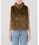 【ARCHIVE STANCE/アーカイブスタンス】 fake fur mini vest