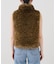 【ARCHIVE STANCE/アーカイブスタンス】 fake fur mini vest