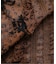 【crinkle crinkle crinkle】 3D embroidery leopard blouse