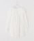 【crinkle crinkle crinkle】  double ruffle neck blouse