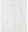 【crinkle crinkle crinkle】  double ruffle neck blouse