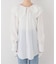 【crinkle crinkle crinkle】  double ruffle neck blouse