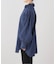 【crinkle crinkle crinkle】 indigo frill collar shirts