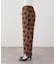 【crinkle crinkle crinkle】3D embroidery leopard easy pt：パンツ