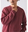 COLLINS VILLE WOOL / コリンズ ビル ウール クルーネック ニット