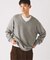 COLLINS VILLE WOOL / コリンズ ビル ウールニット Vネック