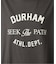 DURHAMロゴロングTシャツ