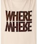 WHEREロングスリーブTEE