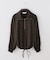 【PROVOKE/プロヴォーク】half zip check shirt