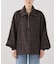 【PROVOKE/プロヴォーク】half zip check shirt
