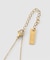 【PETER+JUNE/ピーターアンドジューン】Trinket Necklace