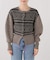 【PROVOKE/プロヴォーク】fair isle cocoon cardigan