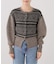 【PROVOKE/プロヴォーク】fair isle cocoon cardigan