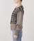 【PROVOKE/プロヴォーク】fair isle cocoon cardigan