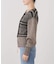 【PROVOKE/プロヴォーク】fair isle cocoon cardigan