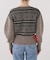 【PROVOKE/プロヴォーク】fair isle cocoon cardigan