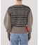 【PROVOKE/プロヴォーク】fair isle cocoon cardigan