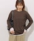《追加4 / 新色》シアークルーネックロングTシャツ