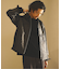 UPCYCLE LETHER BLOUSON / アップサイクルレザーブルゾン