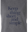 Keep thing ロゴTEE