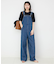 LE DENIM BARE BK サロペット