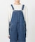 LE DENIM BARE BK サロペット