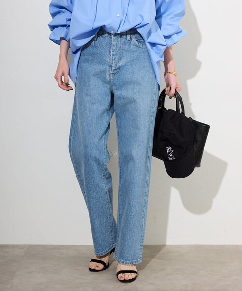 3サイズ展開/追加6》LE DENIM ストレートデニムパンツ｜フォー