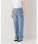 《3サイズ展開/追加6》LE DENIM ストレートデニムパンツ