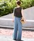 《4サイズ展開》LEDENIM TUCK TROUSERデニム