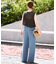 《4サイズ展開》LEDENIM TUCK TROUSERデニム