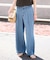 《4サイズ展開》LEDENIM TUCK TROUSERデニム