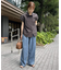 《4サイズ展開》LEDENIM TUCK TROUSERデニム