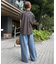 《4サイズ展開》LEDENIM TUCK TROUSERデニム