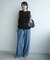 《4サイズ展開》LEDENIM TUCK TROUSERデニム