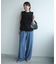 《4サイズ展開》LEDENIM TUCK TROUSERデニム