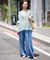 《4サイズ展開》LEDENIM TUCK TROUSERデニム