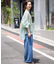 《4サイズ展開》LEDENIM TUCK TROUSERデニム